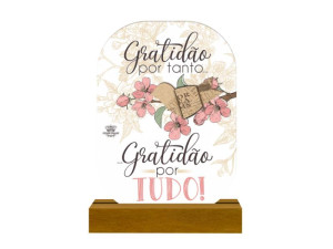 MADEIRINHA GRATIDÃO...CEREJEIRA 20X12