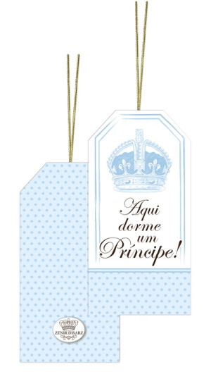TAG PRÍNCIPE AZUL 17X9