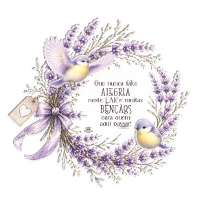 MÓBILE DE PAREDE COM APLIQUE QUE NUNCA FALTE ALEGRIA...23X25