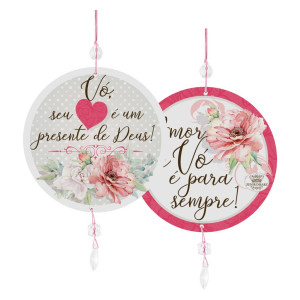 MÓBILE MINI AMOR DE VÓ É PARA SEMPRE 8X8