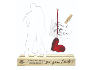 ENFEITE DE MESA COM APLIQUE O MELHOR LUGAR DO MUNDO É...17X16