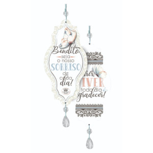 MÓBILE SORRIR VIVER E TODO DIA AGRADECER 17,5X9