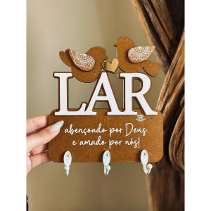 GANCHEIRA LAR ABENÇOADO... AURORA 1 19X16,5