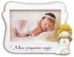 PORTA-RETRATO MEU PEQUENO ANJO ROSA 14X19