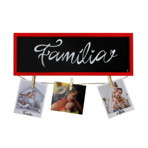 QUADRO PARA RECADO E FOTOS FAMÍLIA 12X34