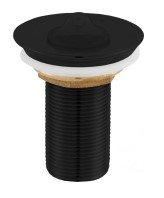 Válvula lavatório Pevilon preta 91603 Válvula lavatório Pevilon preta 91603