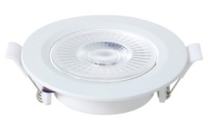Spot LED Embutir Redondo 8W 6.500K - Branco - Blumenau  - 