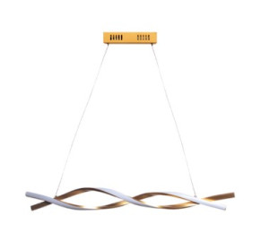 Pendente Taschibra paris 3000K 18W ouro fosco 15050989 - 