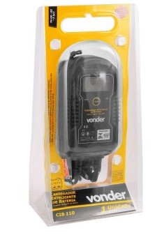 Carregador inteligente de bateria, 220 V~ - 240 V~, CIB 110 VONDER Carregador inteligente de bateria, 220 V~ - 240 V~, CIB 110 VONDER