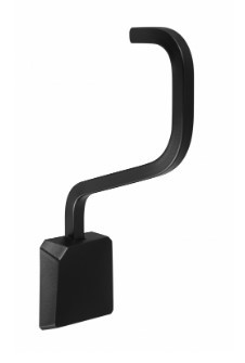 Cabide meber origami 39 preto matte  Cabide meber origami 39 preto matte