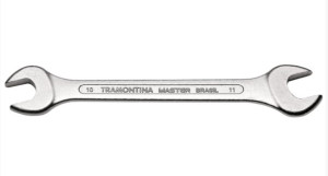 Chave Fixa 10x11 mm Tramontina com Corpo em Aço Especial Cromado - 