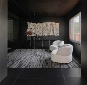 Porcelanato eliane 60 X 120 stelar black na  - 