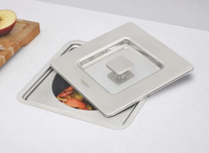 Lixeira tramontina inox embutir quadrada clean square ref 94518/205 Lixeira tramontina inox embutir quadrada clean square ref 94518/205