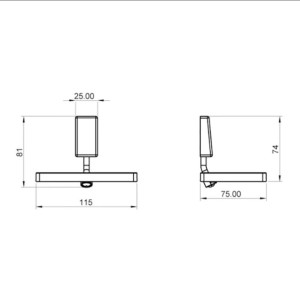 Kit Acessórios 5 Peças Banheiro Lorenway 2000 C30 Lorenzetti - 