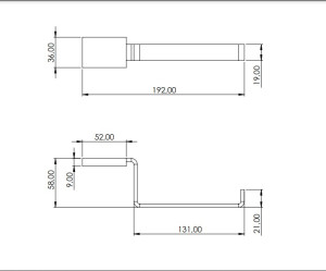 Papeleira Pevilon spot ambar 115741 dourado  - 