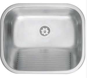 Tanque tramontina inox 50x40 30 litrosencaixe 94400/107 acetinado -