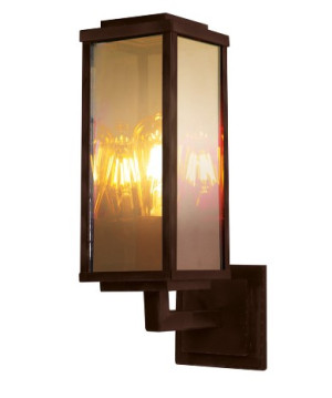 Arandela Vintage Cover 25cm - Marrom Gold - 