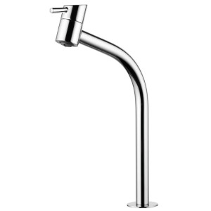 Torneira Swan 1198 C42 Para Lavatório de Mesa Bica Alta Lorenzetti Cromada
 - 