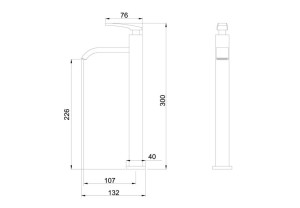 Torneira Lorenzetti de Lavatório para Cuba de Apoio Lorenlike 1198 C78 Cromada - 