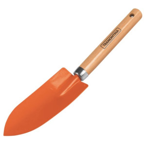 Pazinha Estreita Metálica para Jardinagem Tramontina com Cabo de Madeira - 