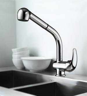 Misturador Monocomando para Cozinha de Mesa - Bica Alta Móvel Spray 2267 C71 - 