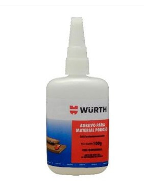 Adesivo para Material Poroso 100g - Wurth - 0893524101 