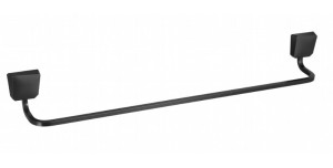 Toalheiro meber Linear Origami medio 39 - Preto Matte Toalheiro meber Linear Origami medio 39 - Preto Matte