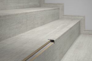 Perfil Frontal de Escada Eucafloor Tecno 2,10m - Cor 21 - 