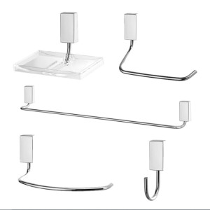 Kit Acessórios 5 Peças Banheiro Lorenway 2000 C30 Lorenzetti - 