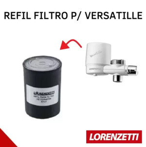 Refil p/ Filtro de Torneira Versatille Lorenzetti - 