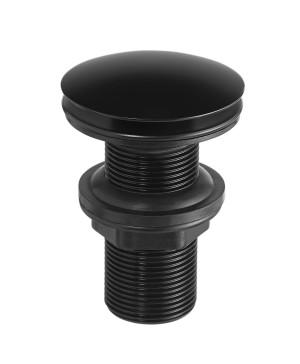 Válvula Luxo para Lavatório Lorenzetti 1616 B20 Redonda Preta
 - 