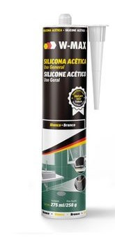 Silicone Acético Uso Geral 275ml Branco  -Wmax -Wurth 