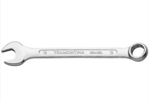 Chave Combinada 12 mm Tramontina Basic com Corpo em Aço Especial Cromado - 