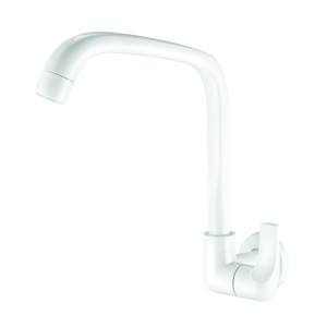 Torneira Cozinha Fitt de Parede 1168 F61 Lorenzetti - Branca - 