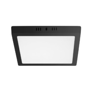 Painel led Taschibra lux sobrepor preto 18W 22CM 6500K 15070152 - 