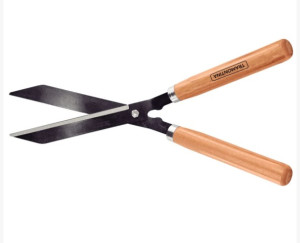 Tesoura para Cerca-Viva/Grama Tramontina com Lâmina Metálica e Cabo de Madeira