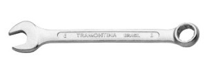 Chave Combinada 6 mm Tramontina Basic com Corpo em Aço Especial Cromado - 