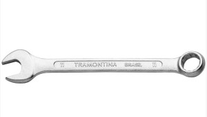 Chave Combinada 11 mm Tramontina Basic com Corpo em Aço Especial Cromado - 