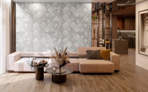 Porcelanato embramaco 62 X 122 gran montreal decor 60561 - 