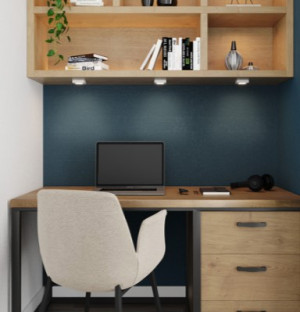 Luminária LED Cabinet Quadrado 2W 4.100K - Branco