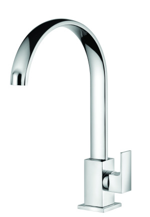 Torneira para Lavatório de Mesa Bica Alta 1195 LorenVogue Cromado Lorenzetti - 