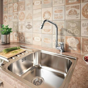 Torneira Lorenzetti para Cozinha de Mesa 1167 C57 LorenMove Cromado  - 