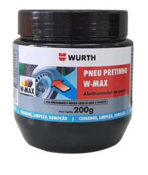 Pneu Pretinho W-Max 200g - W-Max -Wurth 