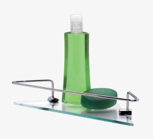 PRATELEIRA DE CANTO VIDRO