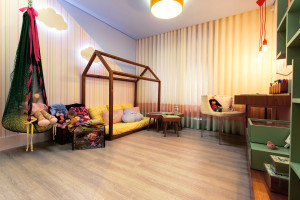 Piso Laminado Clicado Eucafloor New Elegance Sbiancato - 2,77 m² por Caixa
 - 