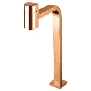 Torneira Lorenzetti Loren Code De Bancada Bica Alta 1195 R55 Rose Gold - 