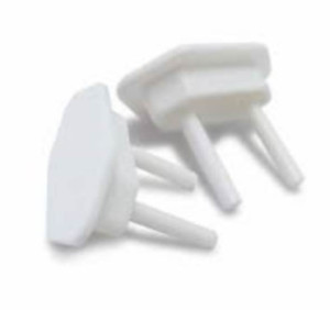 TAPA TOMADA PLASTICO CARTELA COM 10 PECAS - 