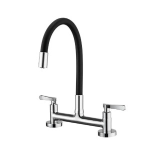 Misturador Cozinha de Bancada Lorenzetti Flex Black 1256 B27 - 