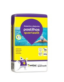 argamassa pastilhas quartzolit  20 kg