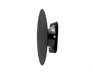 Arandela/plafon taschibra luna 210 10w 2700K led preto fosco 0403003418  - 